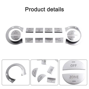 Fashionable Air Conditioning Control Cover Designed for Mercedes Vehicles - Picture 1 of 12