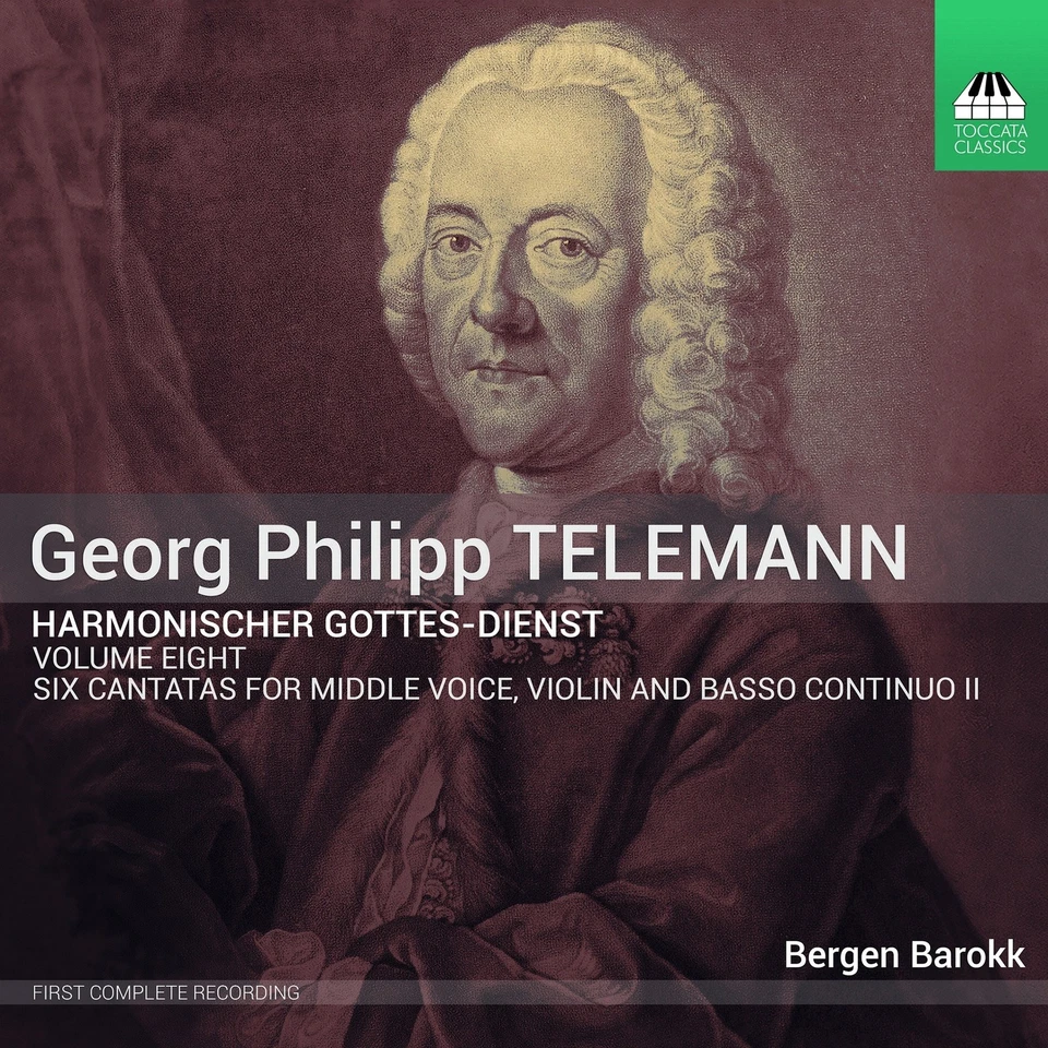TOCC0266 Bergen Barokk Telemann: Harmonischer Gottes-Dienst, Vol. 8 CD TOCC0266 - Bild 1 von 1