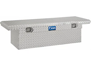 UWS TBS-54-LP Bright Aluminum 54" Crossover Truck Tool Box Low Profile - Picture 1 of 3