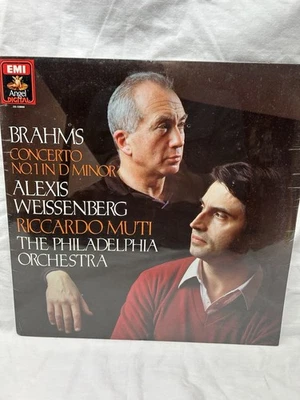 Brahms Piano Concerto No. 1 Alexis Weissenberg Riccardo Muti SEALED Vinyl Record - Image 1 of 2