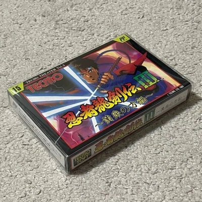 Unused NINJA RYUKENDEN III 3 Nintendo Famicom Japan Import F/S FedEx DHL - Image 1 of 4