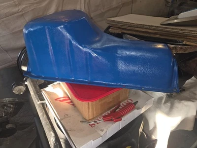 FORD 351 CLEVELAND Stock cárter de aceite 70 71 72 73 74 TORINO MUSTANG Cougar Foto 1 de 2