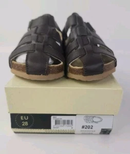 Old Soles Boys Roadstar  Brown Close Toe Sandals Size 11C - Picture 1 of 19