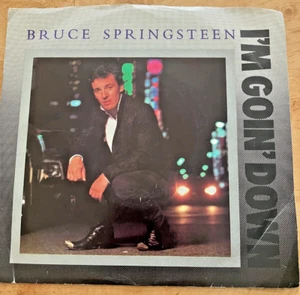 BRUCE SPRINGSTEEN I'M GOIN' DOWN/JANEY, DON'T YOU LOSE HEART 45 W/PS Tested EX - Picture 1 of 5