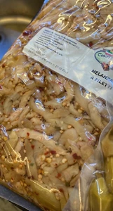 FILETTI DI MELANZANE BUSTONE 2 kg ANTIPASTO CASARECCIO TIPICO CALABRIA CONTORNO - Foto 1 di 7