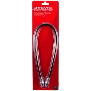 Carbyne Grease Gun Flex Hose, 18 inch, 1/8 inch NPT Threads - Picture 1 of 4
