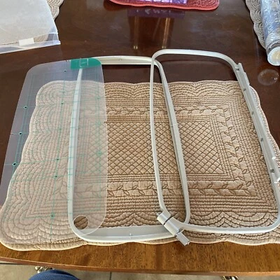 XL 3 position Embroidery Hoop SA425 (EF60) for Baby Lock and Brother Machines - Image 1 of 4