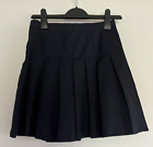 2 x Next Girls Pleated Skirt Navy Blue School Uniform Age 11 - BNWT