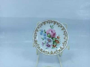 Crown Staffordshire ENGLAND'S BOUQUET Pin Tray/Butter Pat - Picture 1 of 3