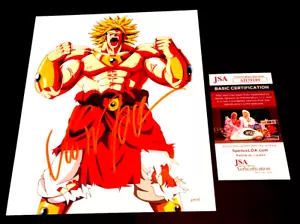 DRAGON BALL Z BROLY Vic Mignogna SIGNED 8X10 Photo JSA COA b - Picture 1 of 1