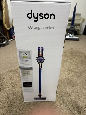 Aspiradora Dyson V8 Origin Extra Stick SV25 Gris/Azul TOTALMENTE NUEVA Foto 1 de 4