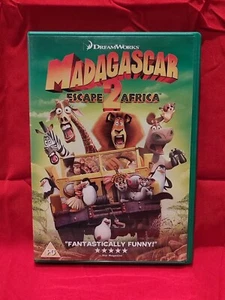 Madagascar - Escape 2 Africa (DVD, 2009) (+ Monsters Vs Aliens Stickers) UK PAL - Picture 1 of 5