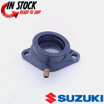 NEW SUZUKI ALT125 ALT185 LT125 LT185 OEM CARB INTAKE FLANGE MANIFOLD - IN STOCK - Image 1 of 4