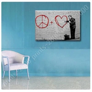 Peace Love Doctor by Banksy | Poster or Wall Sticker Decal | Wall art picture - Picture 1 of 18