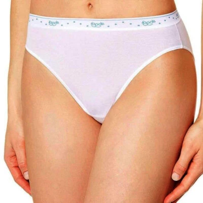 2 Slip donna Sloggi 100 Tai in cotone elasticizzato, elastico logo art 100 Tai - Imagen 1 de 4