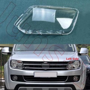 Left Front Headlight Clear Lens Shell For Volkswagen Amarok Ute 2H 2010-2021 - Picture 1 of 7