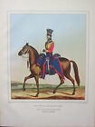 LARGE PRINT ~  CAVALRY BRITISH ARMY OFFICERS 15th (THE KING'S HUSSARS) FIELD DAY