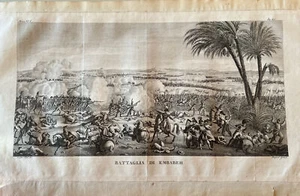 EGYPT Embabeh; Norvins - BATTLE OF EMBABEH - 1833. NAPOLEON - Picture 1 of 8