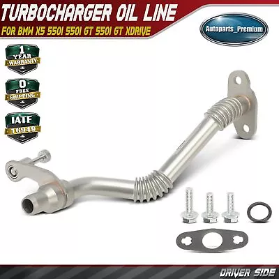 Tubo de retorno de aceite turbocompresor izquierdo para BMW X5 550i 550i GT 550i GT xDrive 750Li Foto 1 de 4