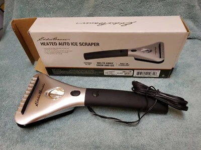 Eddie Bauer heated ice scraper for car- with flashlight in box  handle extends - Image 1 of 3