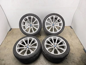 BMW E60 E61 M5 2005-2010 OEM SET 255/40/19 19" 19 INCH ALLOY WHEELS RIMS TIRES - Picture 1 of 23