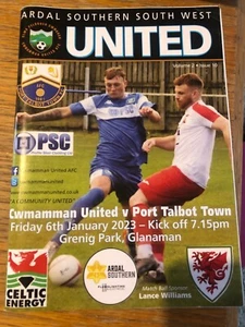 Cwmamman United v Port Talbot Town - Ardal Southern South West 2022/23 - Picture 1 of 1