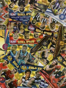 2007 AFL SMITHS CRISPS GOLD TRIO FOOTY TAZO CLASSIC SET LOT - PICK YOUR TAZOS