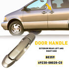 Exterior Door Handle Beige Rear Left or Right Side For 1998-2003 Toyota Sienna