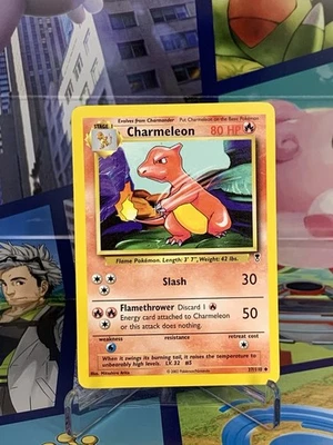Charmeleon 37/110  Vintage Pokemon Legendary Collections 2002 Uncommon NM - Image 1 of 2
