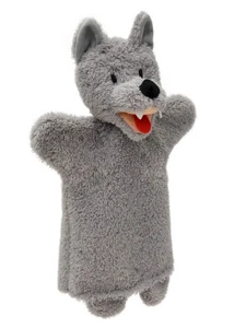 Handpuppe Wolf, 30 cm - Bild 1 von 2