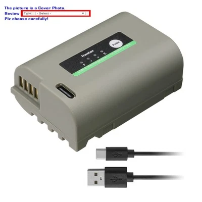 Batería Kastar DMW-BLK22D para Panasonic Lumix GH5 II, Lumix GH6 sin espejo Foto 1 de 4