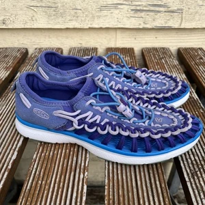 Keen Sandals Womens USA 5 Uneek O3 Purple Blue Indigo Paracord Sneaker Shoes - Picture 1 of 10
