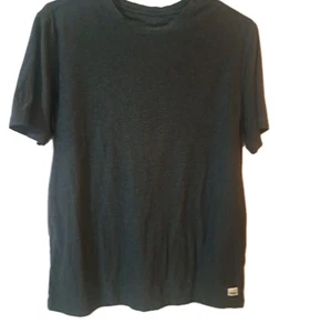 Camiseta Vuori Para Hombre Mediana Mangas Cortas Gris Carbón Elastizada Comodidad Silenciosa Lujo  - Imagen 1 de 6