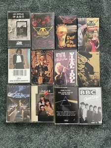 39 Tapes Lot Rock Glam Metal Cassette Classics 80’s Pink Floyd,U2+ - Picture 1 of 5