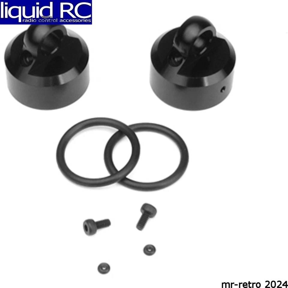 Tapones Amortiguadores Tekno RC 8702 (7075 emulsión/ventilado/estándar negro ano 2 piezas) Foto 1 de 1