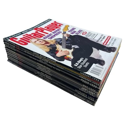Lot Of 12 Vintage Guitar Player Magazine 1998 FULL YEAR - Image 1 of 4