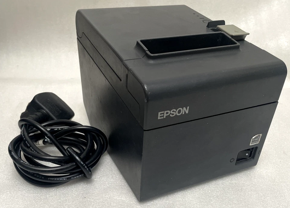 Epson TM- T20 M249A USB Thermal Receipt Printer for POS System with UK Plug - Image 1 of 4