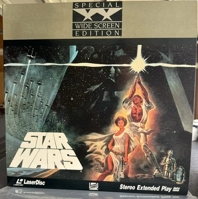 Star Wars LaserDisc Stereo Extended Play NTSC Lucasfilm Fox Video - Image 1 of 4