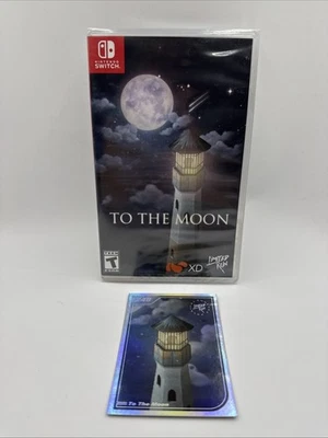 To The Moon Nintendo Switch Limited Run Games + TRADING Card Brand New - Image 1 of 4
