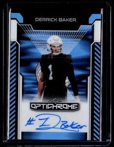 2025 Leaf Optichrome #7/7 Platinum Derrick Baker Auto - Picture 1 of 2