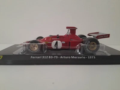 009 Perfect 1/24 F1 Ferrari 312 B3-73 Merzario 1973 Centauria Atlas Panini Ixo  - Immagine 1 di 4