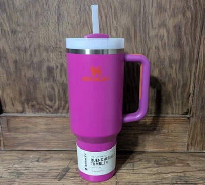 STANLEY Flowstate Quencher H2.0 - VIVID VIOLET - 40 oz - Travel Tumbler - NEW! - Image 1 of 4