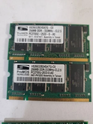 proMOS PC2700U-256MB DDR-333MHz  Foto 1 de 2