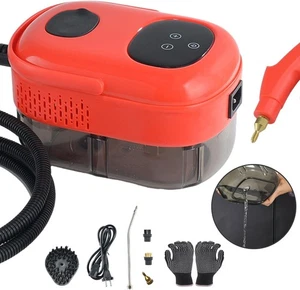 Limpiador de vapor portátil 2500 W vapor de alta calor para coche, lechada, sofá, ventanas+ - Imagen 1 de 21