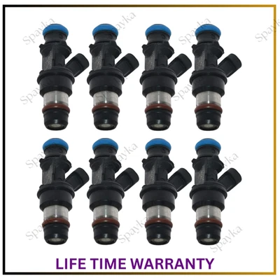 Juego de inyectores Delphi x8 Chevy Silverado 1500 HD 00-03 6,0 L Foto 1 de 4