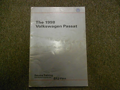 1998 VW Passat Servicio Entrenamiento Self Study Program Manual Fábrica OEM Deal - Imagen 1 de 4