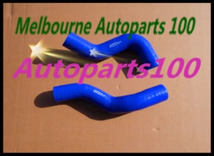 QLD Blue Hose HZJ75 HZJ78 HZJ79 Landcruiser Cruiser For Toyota Silicone Radiator - Picture 1 of 6