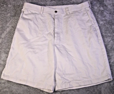 Bermudas Haggar Shorts Para Hombre 36X8 (Etiqueta 38) Golf Crema Marfil  Foto 1 de 4