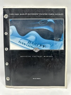 Harley-Davidson 1989-2005 Harley-Davidson catálogo de piezas pintadas 99489-05 Foto 1 de 4