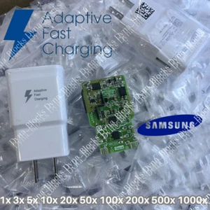 Wholesale Bulk Adaptive Fast USB Wall Charger US Block Power Adapter For Samsung - Picture 1 of 21